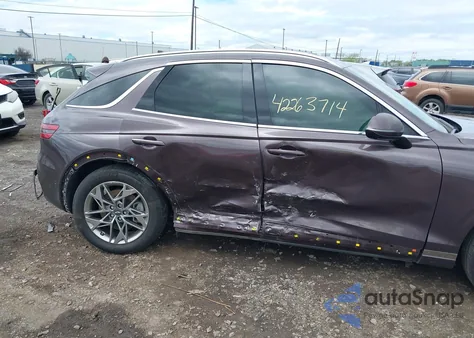 2023 Genesis Gv70 2.5T Awd из США, поврежденный, VIN KMUMADTB1PU079293